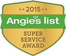 Angie's List "Super Service Award in 2015" Angie's List "Super Service Award in 2015"